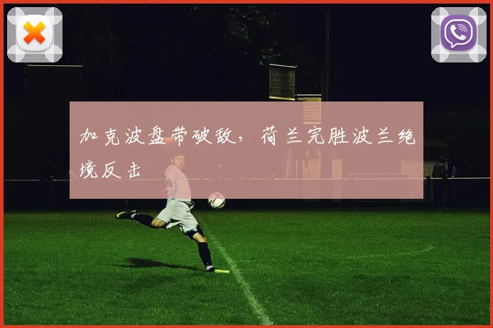 加克波盘带破敌，荷兰完胜波兰绝境反击